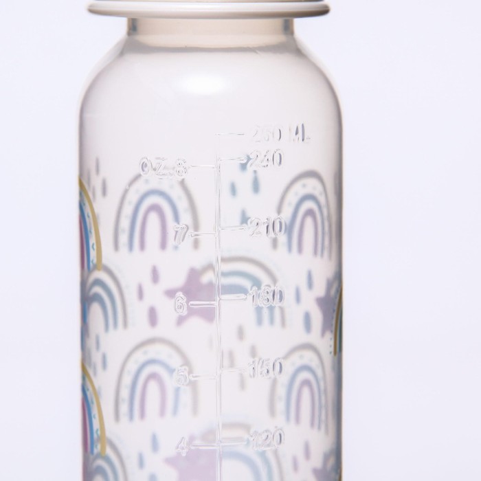 Бутылочка для кормления Just Lubby, 250 мл, от 0 мес., цвета МИКС