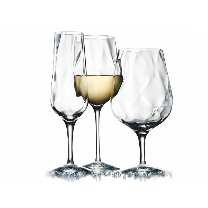 Стеклянный фартук закаленное стекло М1 "Бокалы", 600х800х4