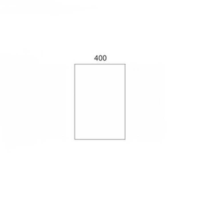 Стеклянный фартук закаленное стекло М1 "Белый", 600х400х4