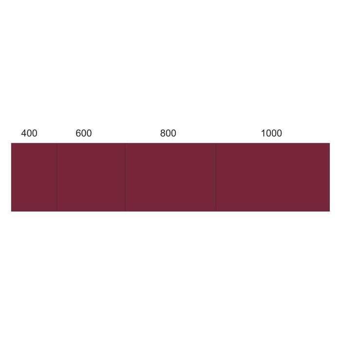 Стеклянный фартук закаленное стекло М1 "Бордовый", 600х600х4