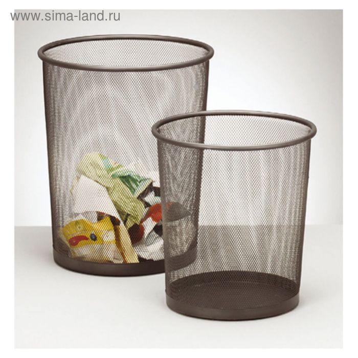 Корзина для мусора, размер 29,5х35 см, металл цена и фото