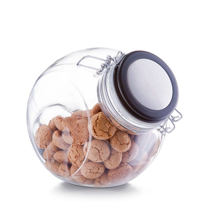 Банка для продуктов ZELLER, 21 х 12 х 18 см, 1,9 л, круглая