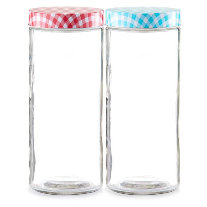 Банка для продуктов "Кантри" 2,1 л, 11,2 х 11,2 х 27 см