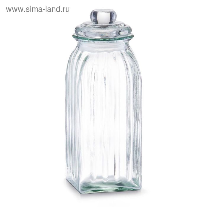 Банка для продуктов, объём 1,5 л, стекло