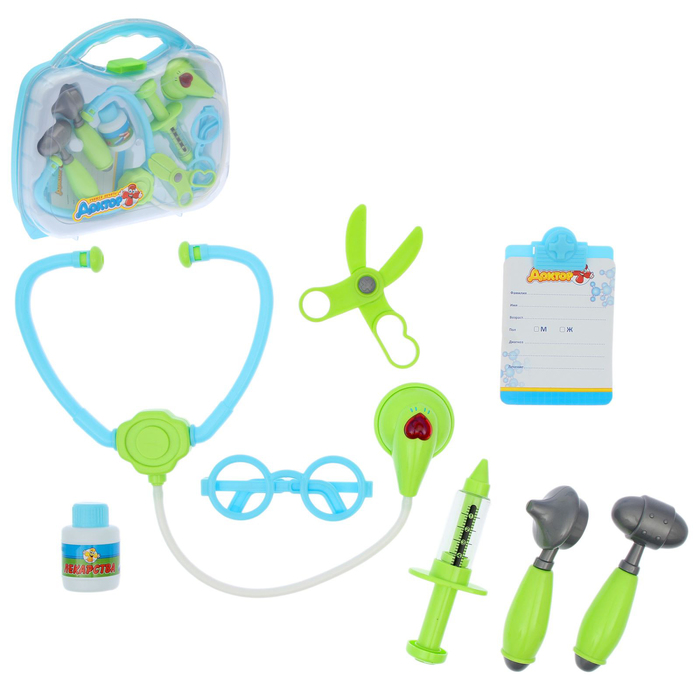 Набор доктора "Супер доктор-3", 8 предметов