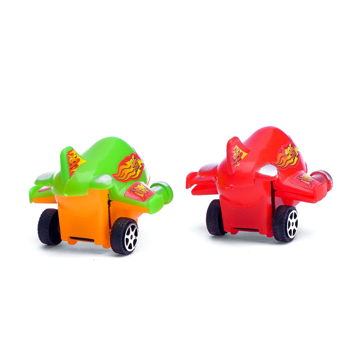 Самолёт инерционный "Глазастик", набор 2 шт., МИКС