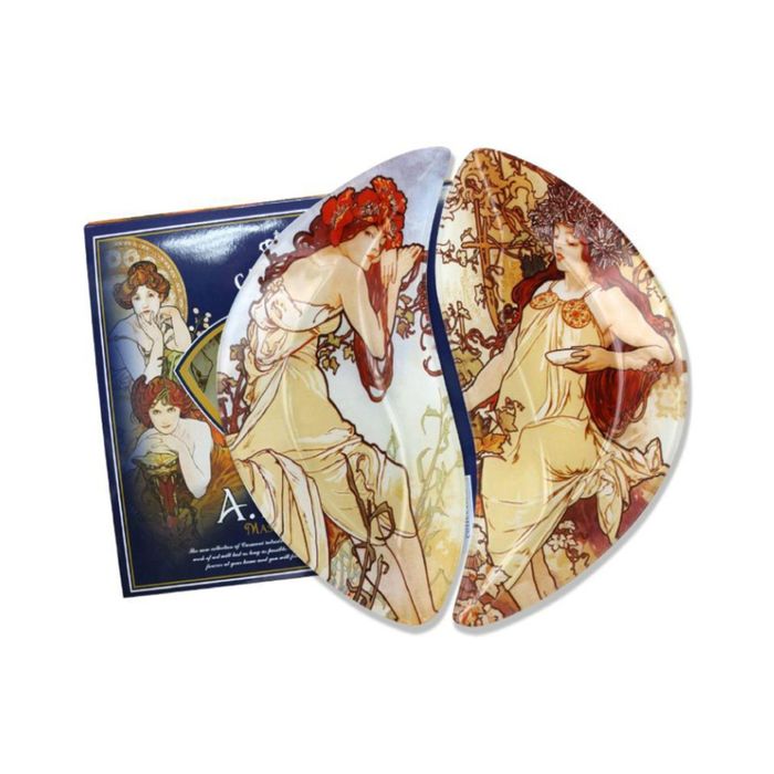 Набор из 2-х тарелок "Лето/Осень", А. Муха