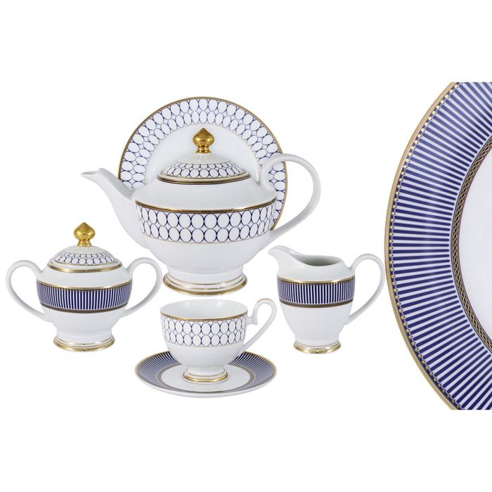 Чайный сервиз Адмиралтейский 23 предмета на 6 персон