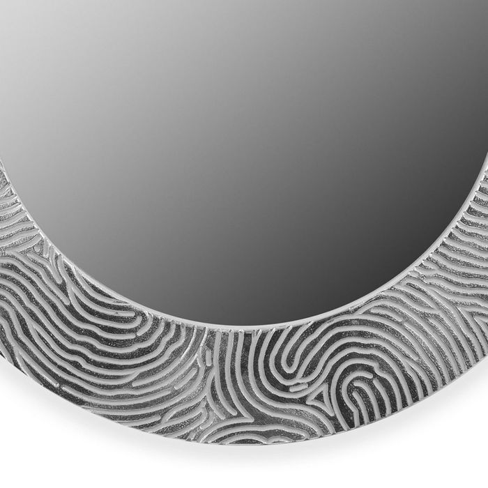 Зеркало FASHION MARK, древесный материал, серебристое