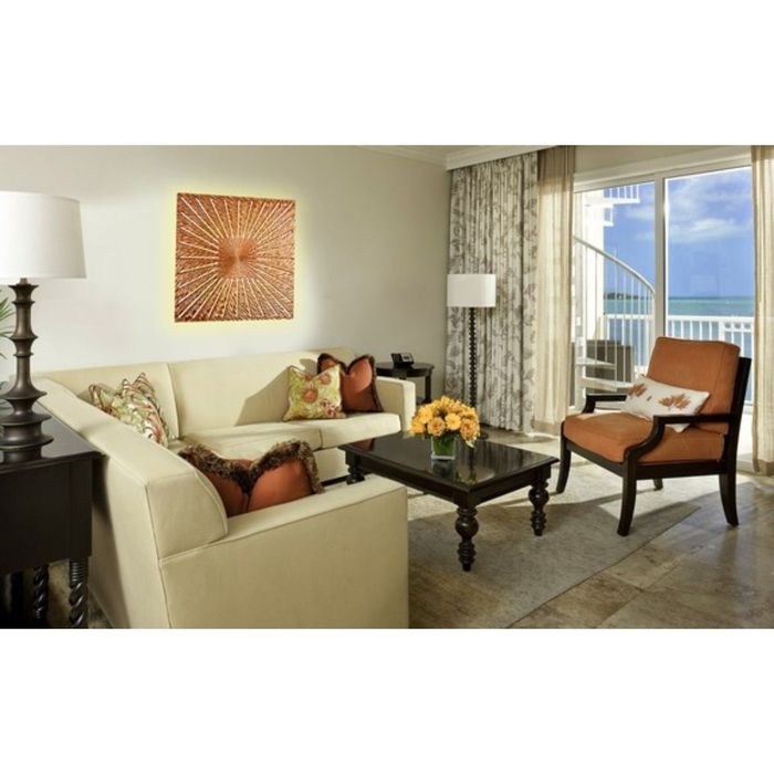 Панно INCIPIENT CUBE, древесный материал, бронзовое