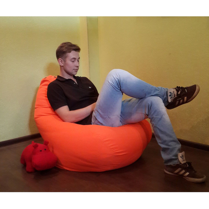 Кресло-мешок «Фьюжн оранжевое»