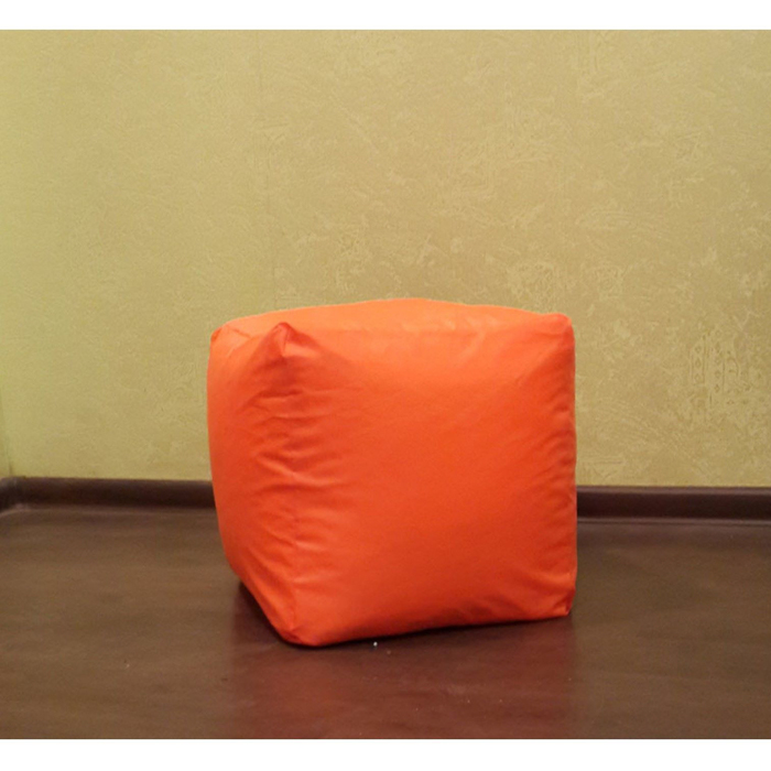 Пуфик, цвет оранжевый