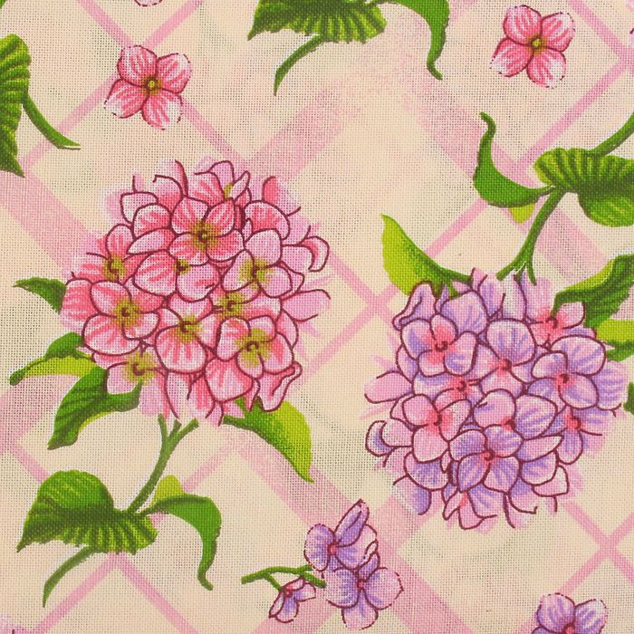 Скатерть Паулiнка рис. Гортензия 145х145