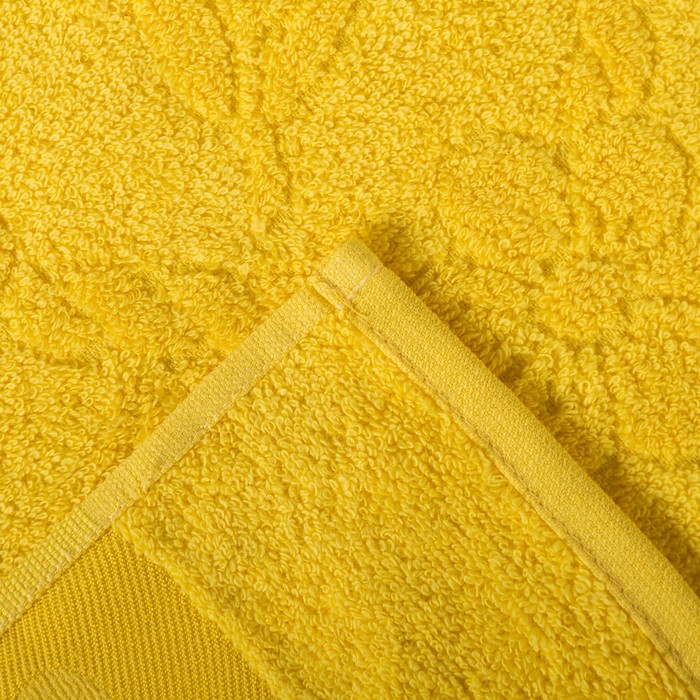 КМП в коробке Fiesta "Cotonn" Butterfly (70х130+50х90+30х50), цв.желтый , хлопок 100%, 400г/м 2055