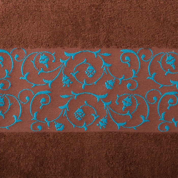 КМП в коробке Fidan "Classik" (50х90+70х130), цв.коричневый, бамбук 100%, 420г/м