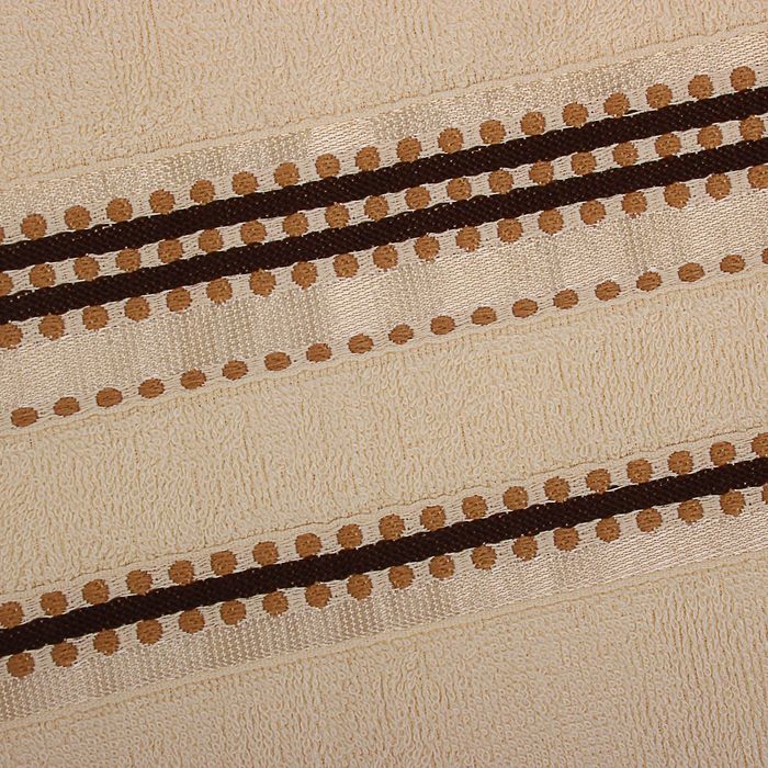 КМП в коробке Fidan "Econik" (50х90+70х130), цв.шампань, бамбук 100%, 420г/м