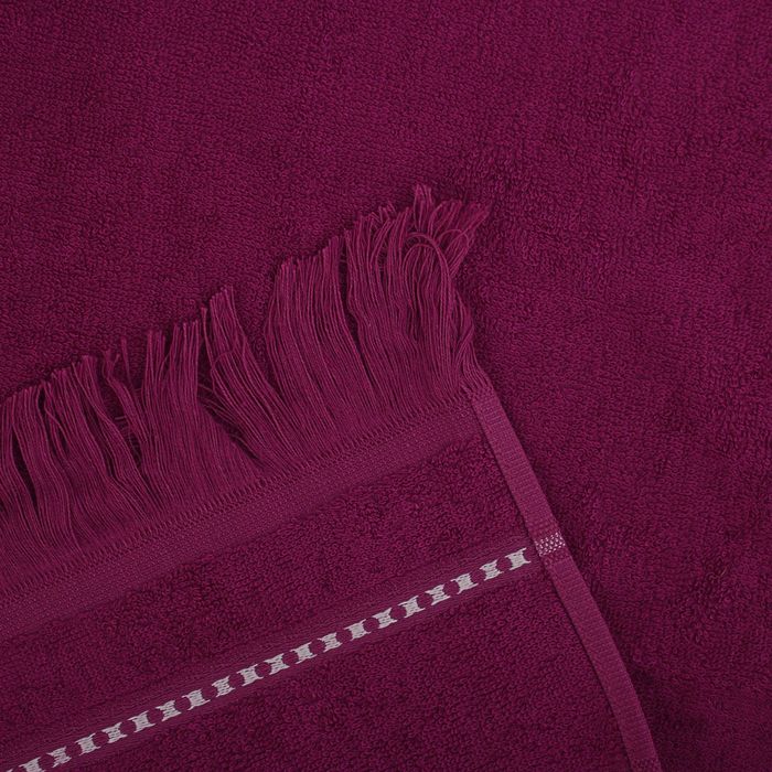 КМП в коробке Fidan "Econik" (50х90+70х130), цв.фиолетовый, бамбук 100%, 420г/м