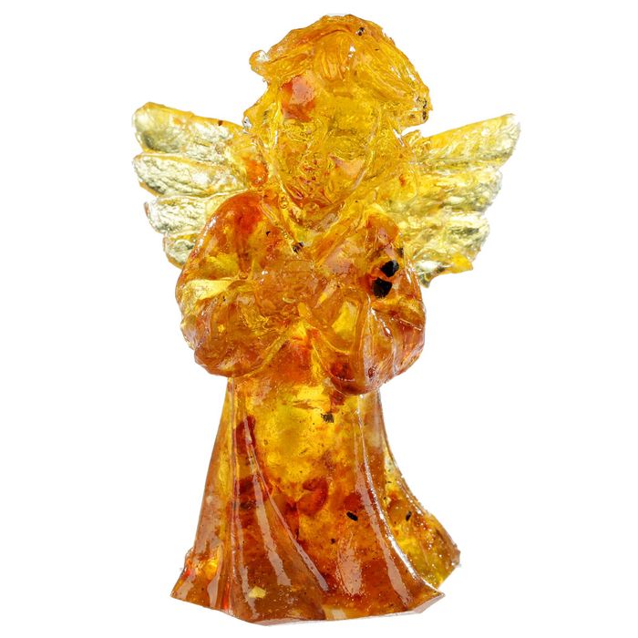 Сувенир из янтаря "Ангел янтарный" 7х4,5 см
