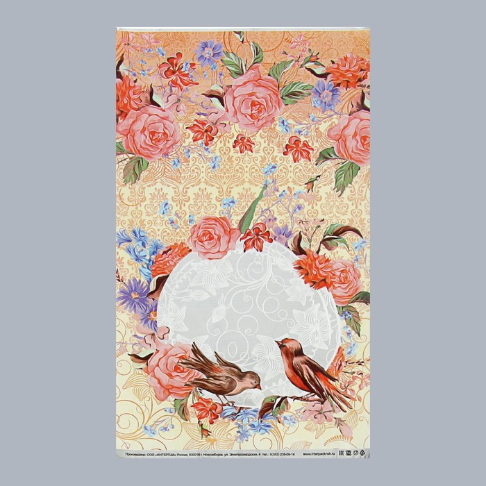 Пакет подарочный "Муза" 20 х 35 см