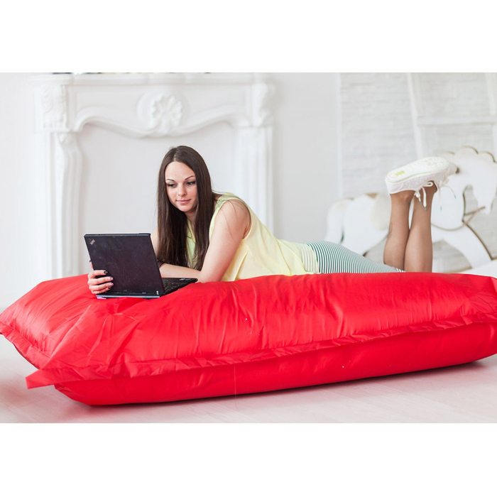 Кресло-подушка, цвет красный