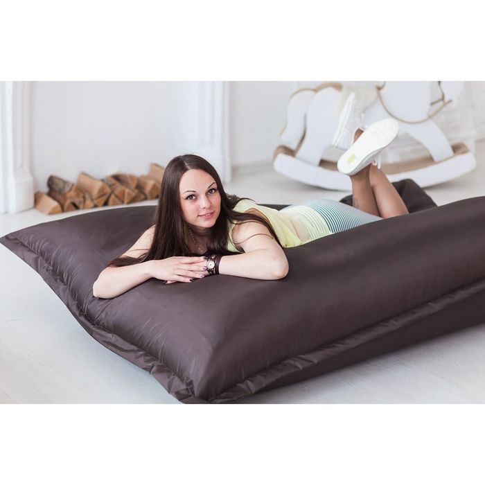 Кресло-подушка, цвет коричневый