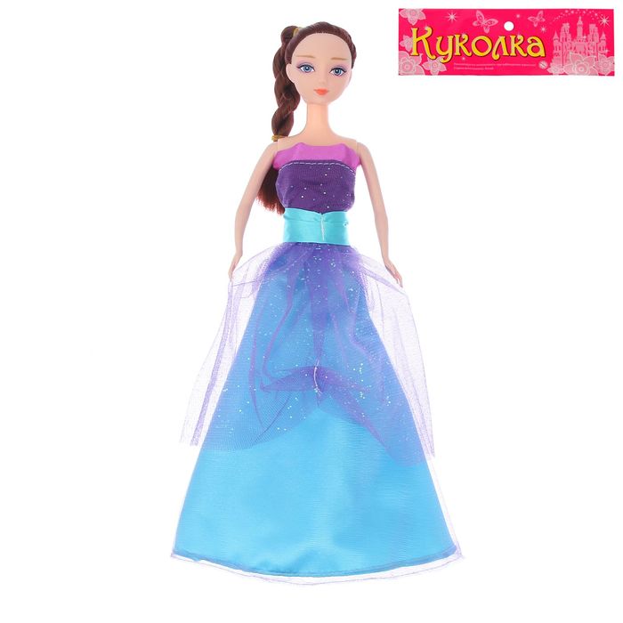 Кукла модель "Вилена" в волшебном платье, МИКС