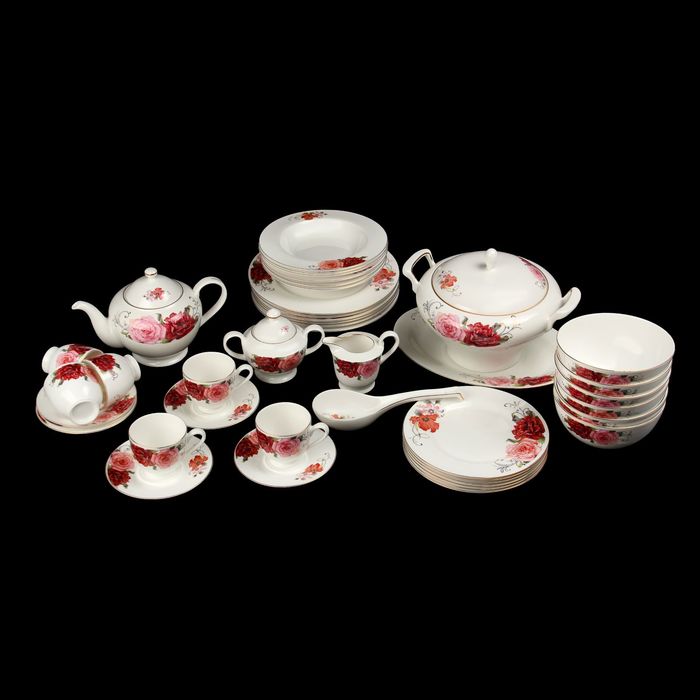 Сервиз столовый "Розабелла", 42 предмета