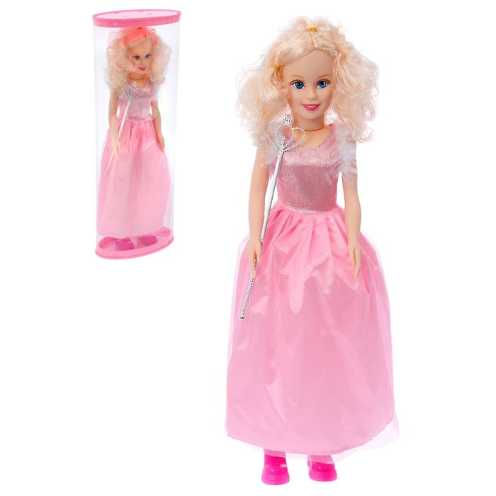 Кукла "Маргарита", в розовом платье, с русской озвучкой, работает от батареек