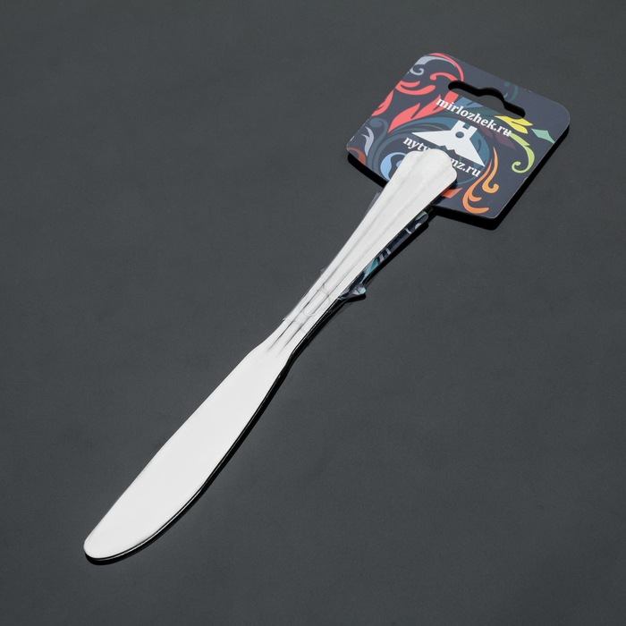 Набор столовых ножей 2 шт "Новинка. Универсал", упрощенная обработка, на подвеске, толщина 1,2 мм