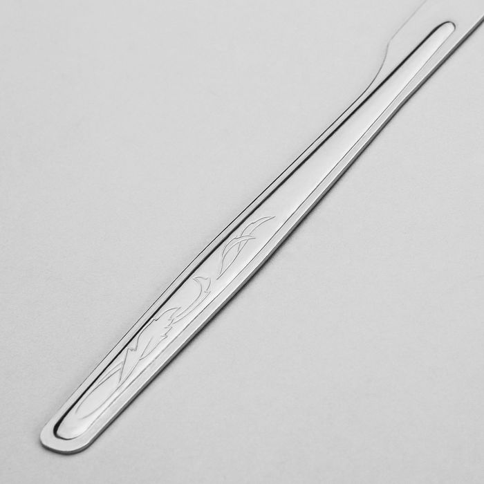 Набор столовых ножей 19,3 см "Силуэт", 2 шт, упрощенной обработки, на подвеске, толщина 1 мм