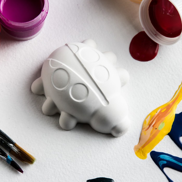 Фигурка-раскраска "Божья коровка с лапками"