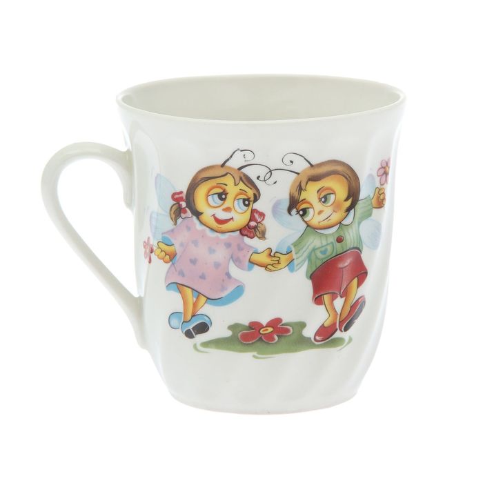 Кружка 300 мл "Мелодия" жу-жу, деколь