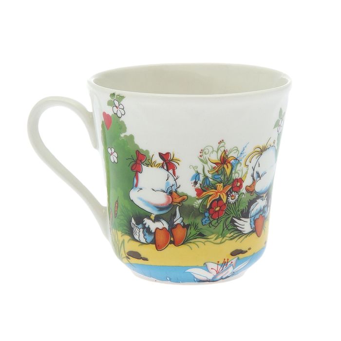 Кружка 190 мл "Маруся" утята, деколь