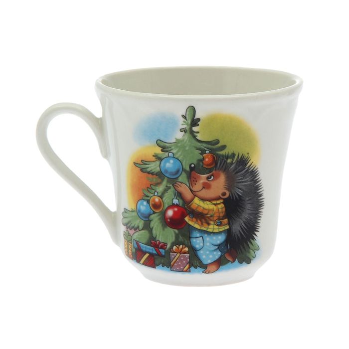 Кружка 190 мл "Маруся" алфавит, деколь, микс