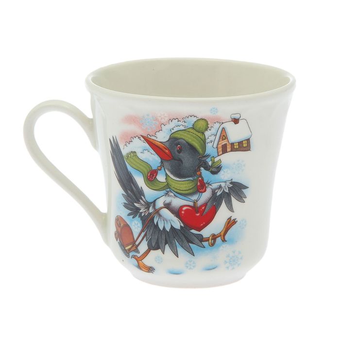 Кружка 190 мл "Маруся" алфавит, деколь, микс