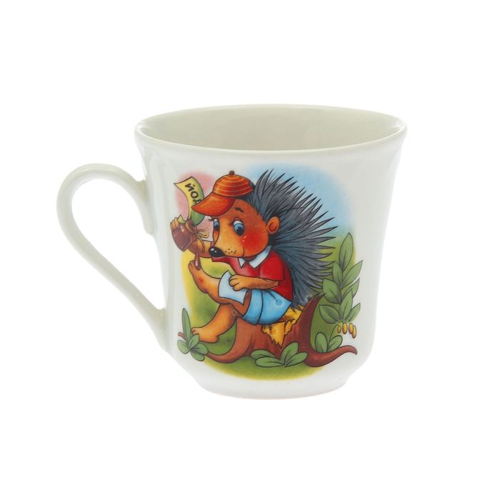 Кружка 190 мл "Маруся" алфавит, деколь, микс