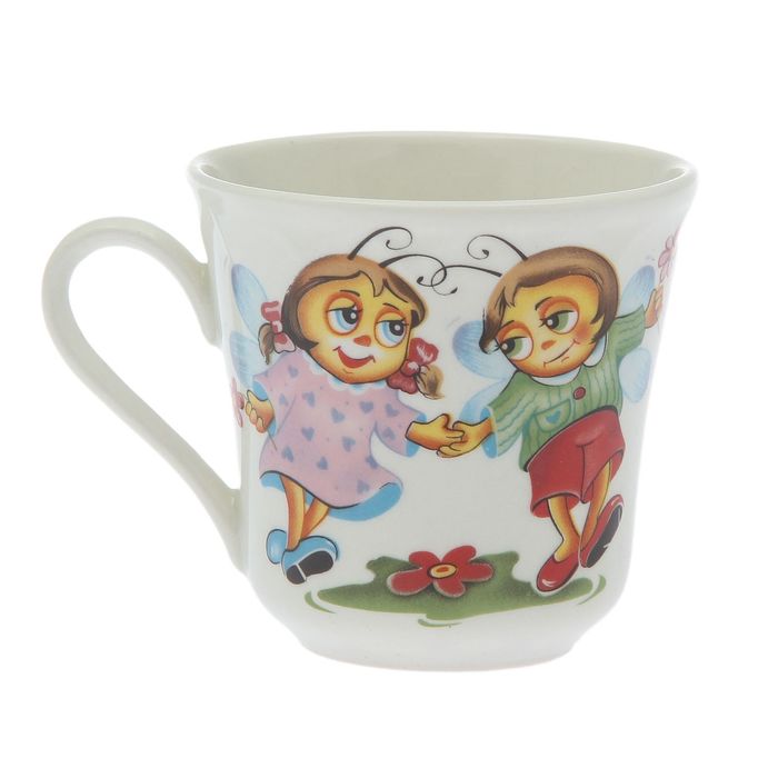 Кружка 190 мл "Маруся" жу-жу, деколь, микс