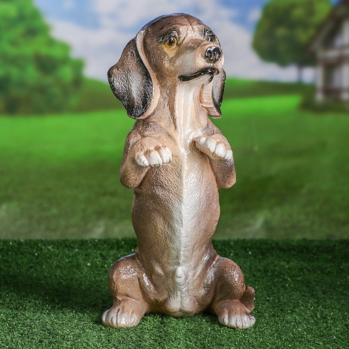 Садовая фигура "Такса", 35 см