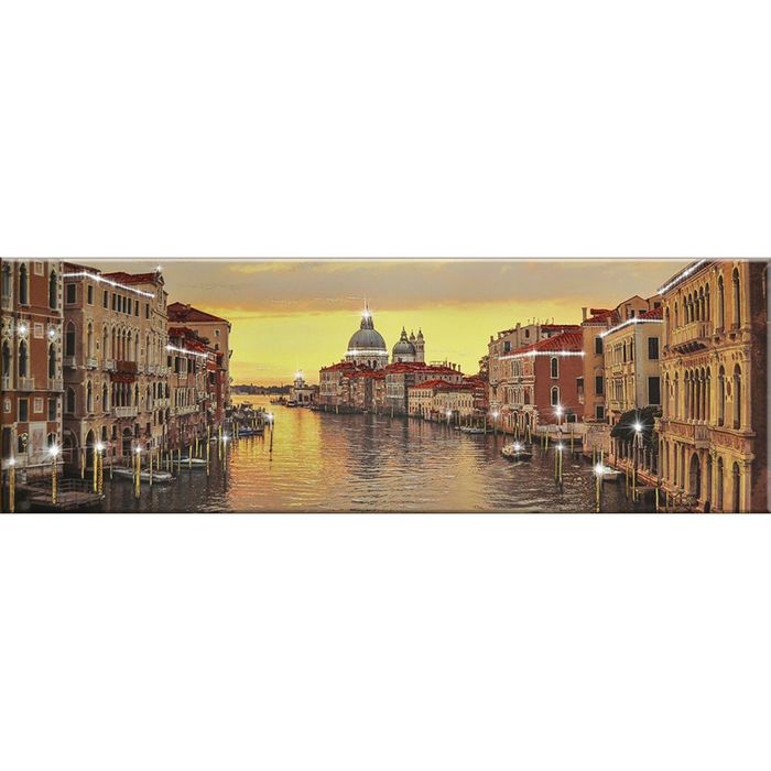 Картина на оргстекле со стразами "Канал Дворцов"