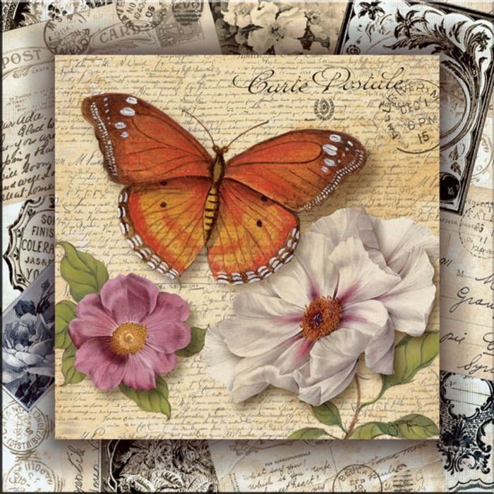 Картина на подрамнике "Бабочка"