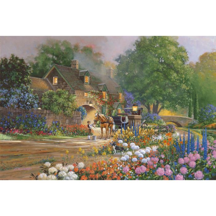 Картина на подрамнике "Дом на Роуз Лейн"