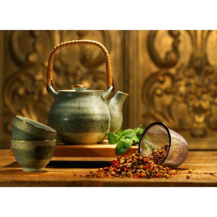 Картина на подрамнике "Чайная церемония"