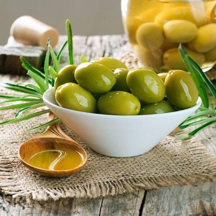 Картина на подрамнике "Зелёные оливки"