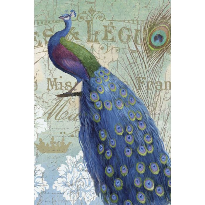 Картина на подрамнике "Золотое перо"