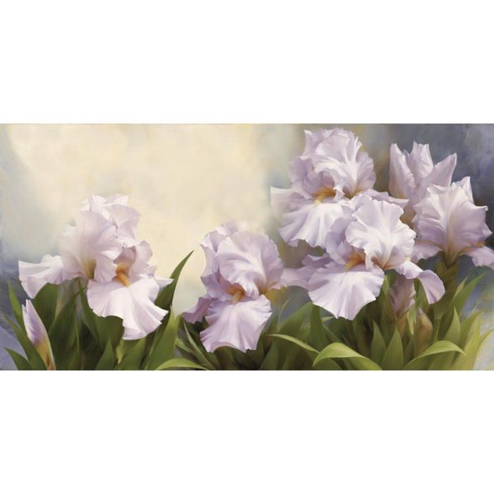 Картина на подрамнике "Голубые ирисы"