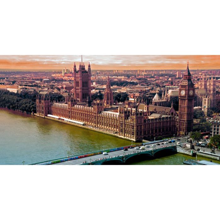 Картина на подрамнике "Вид на Вестминстер-холл"