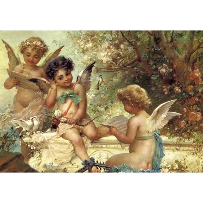 Картина на подрамнике "Ангелы"