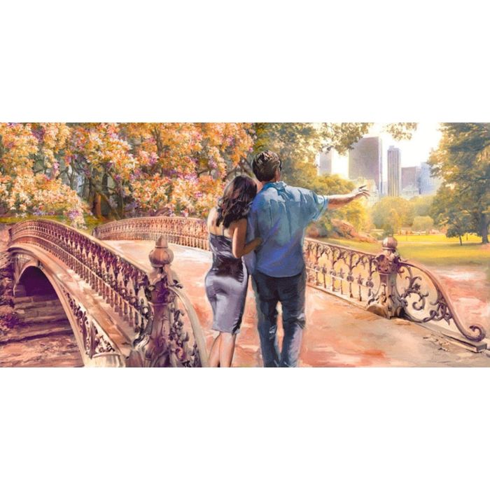 Картина на подрамнике "Манхэттен лав"