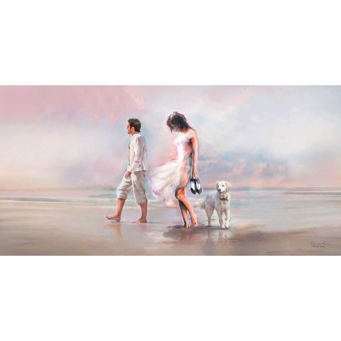 Картина на подрамнике "На пляже"