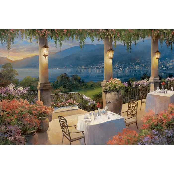 Картина на подрамнике "Отпуск в Амальфи"